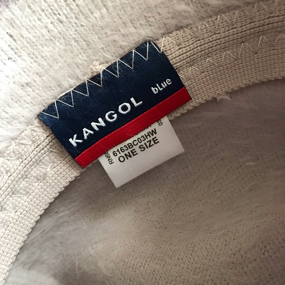KANGOL BLUE: lavender angora classic bucket hat M main image 7